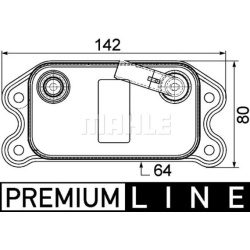 Aušintuvas tepalo
                                MAHLE                                                CLC 70 000P, MAHLE, C