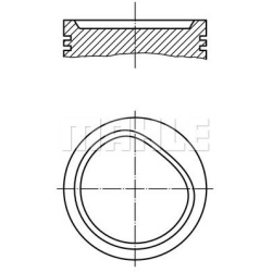 stūmoklis
                                MAHLE                                                082 72 02, MAHLE, 0827202, au
