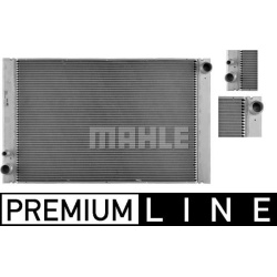 Aušinimo radiatorius
MAHLE CR 575 000P, MAHLE