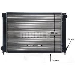 Aušinimo radiatorius
                                MAHLE                                CR 516 000S, MAHLE, CR 516 000S, a
