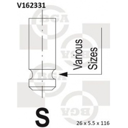 išmetimo vožtuvas
                                BGA                                                V162331, BGA, V162331,