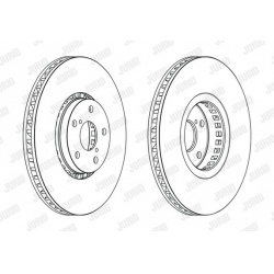 stabdžių diskas (1vnt) COAT+
                                JURID                                                563239JC-