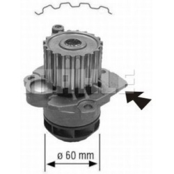 Vandens siurblys, variklio aušinimas BEHR
MAHLE