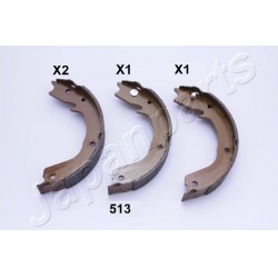 stabdžių trinkelių komplektas
                                JAPANPARTS                                                GF