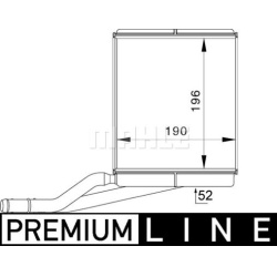 šilumokaitis, salono šildymas BEHR *** PREMIUM LINE ***
                                MAHLE                              