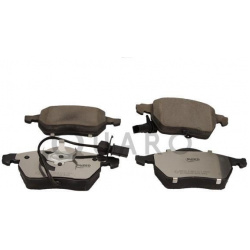 stabdžių trinkelių rinkinys, diskinis stabdys QUARO SILVER CERAMIC
                                                QP6970C