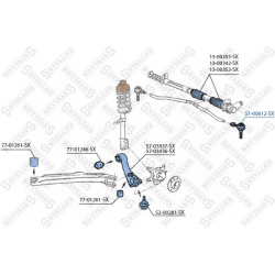 vairo traukės antgalis
                                STELLOX                                                51-00612-SX, S