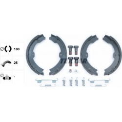 stabdžių trinkelių komplektas, stovėjimo stabdis
                                TEXTAR                                  