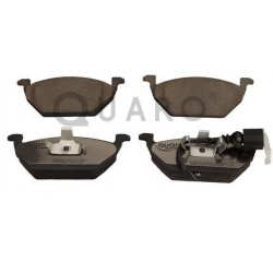 stabdžių trinkelių rinkinys, diskinis stabdys QUARO SILVER CERAMIC
                                                QP2226C