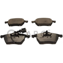 stabdžių trinkelių rinkinys, diskinis stabdys QUARO SILVER CERAMIC
                                                QP5013C