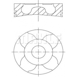 stūmoklis
                                MAHLE                                                040 06 03, MAHLE, 0400603, au