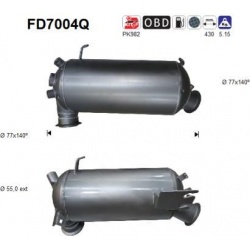 DPF, kietųjų dalelių filtras
                                                FD7004Q, AS, FD7004Q, auto detalė