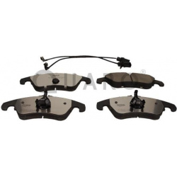 stabdžių trinkelių rinkinys, diskinis stabdys QUARO SILVER CERAMIC
                                                QP2445C