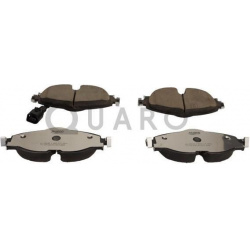 stabdžių trinkelių rinkinys, diskinis stabdys QUARO SILVER CERAMIC
                                QP6148C, Nenurodytas ga