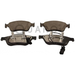 stabdžių trinkelių rinkinys, diskinis stabdys QUARO SILVER CERAMIC
                                                QP1470C