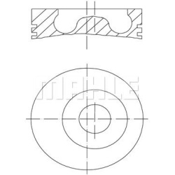 stūmoklis
                                MAHLE                                                016 02 00, MAHLE, 0160200, au