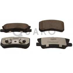 stabdžių trinkelių rinkinys, diskinis stabdys QUARO SILVER CERAMIC
                                                QP8738C