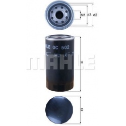 alyvos filtras
                                MAHLE                                                OC502, MAHLE, OC502, auto