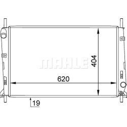 Aušinimo radiatorius
                                MAHLE                                                CR 1138 000S, MAHL