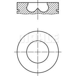 stūmoklis
                                MAHLE                                                233 20 00, MAHLE, 2332000, au