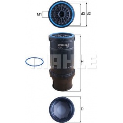 kuro filtras CleanLine
                                MAHLE                                                KC652D, MAHLE, KC