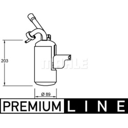 džiovintuvas, oro kondicionierius BEHR *** PREMIUM LINE ***
                                MAHLE                           