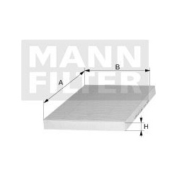 filtras, salono oras
                                MANN-FILTER                                                CUK26019, MAN