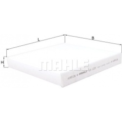 filtras, salono oras
                                MAHLE                                                LA1225, MAHLE, LA12