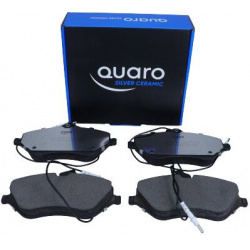 stabdžių trinkelių rinkinys, diskinis stabdys QUARO SILVER CERAMIC
                                                QP3535C