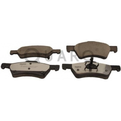 stabdžių trinkelių rinkinys, diskinis stabdys QUARO SILVER CERAMIC
                                                QP9601C