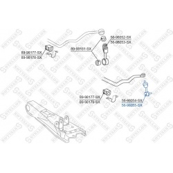 Stabilizatoriaus traukė
                                STELLOX                                                56-98055-SX, 