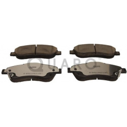 stabdžių trinkelių rinkinys, diskinis stabdys QUARO SILVER CERAMIC
                                                QP1687C