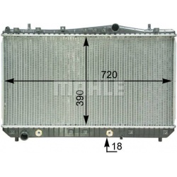 Aušinimo radiatorius
                                MAHLE                                CR 1308 000S, MAHLE, CR 1308 000S,
