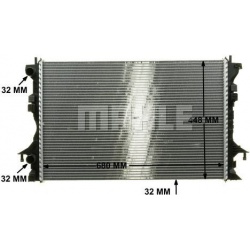 Aušinimo radiatorius
                                MAHLE                                CR 1061 000P, MAHLE, CR1061000P, a