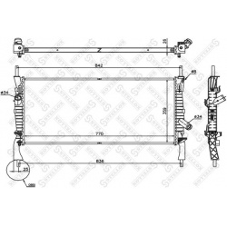 Aušinimo radiatorius
                                STELLOX                                                10-26752-SX, STE