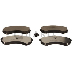 stabdžių trinkelių rinkinys, diskinis stabdys QUARO SILVER CERAMIC
                                                QP8010C