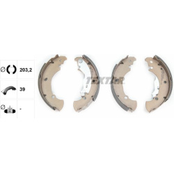 stabdžių trinkelių komplektas
                                TEXTAR                                                910536