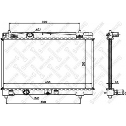 Aušinimo radiatorius
                                STELLOX                                                10-26321-SX, STE