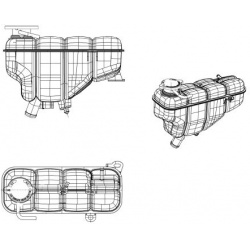 išsiplėtimo bakelis, aušinimo skystis EASY FIT
                                NRF                                        
