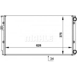 Aušinimo radiatorius
                                MAHLE                                                CR 373 000S, MAHLE
