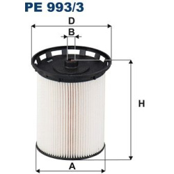kuro filtras
                                FILTRON                                                PE 993/3, Nenurodytas gam