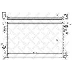 Aušinimo radiatorius
                                STELLOX                                                10-25627-SX, STE