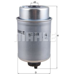 kuro filtras
                                MAHLE                                KC381, MAHLE, KC381, auto detalė