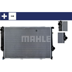 Aušinimo radiatorius
MAHLE CR 331 000S, MAHLE