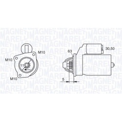 Starteris
                                MAGNETI MARELLI                                                063280036010, MAGNET