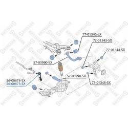Stabilizatoriaus traukė
                                STELLOX                                                56-00673-SX, 