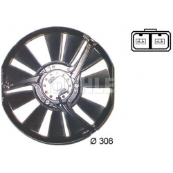 pūtiklis, oro kondicionierius BEHR
                                MAHLE                                ACF 2 000S, MAHLE, A