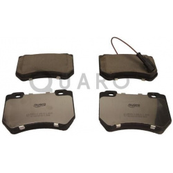 stabdžių trinkelių rinkinys, diskinis stabdys QUARO SILVER CERAMIC
                                                QP3870C