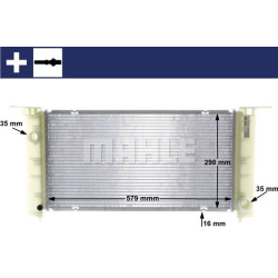 Aušinimo radiatorius
                                MAHLE                                                CR 1449 000S, MAHL