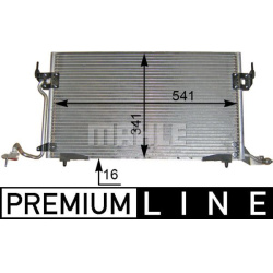 kondensatorius, oro kondicionierius BEHR *** PREMIUM LINE ***
                                MAHLE                          